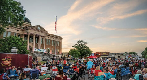 Downtown Athens, Alabama, hosts events year-round.