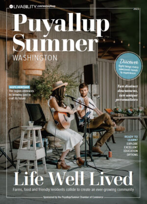 2023 Livability Puyallup-Sumner Washington magazine cover