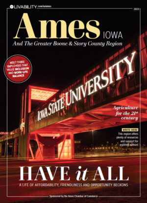 2023 Livability Ames Iowa magazine cover