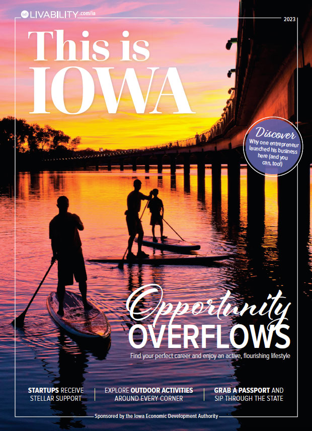2023 Livability This is Iowa magazine cover