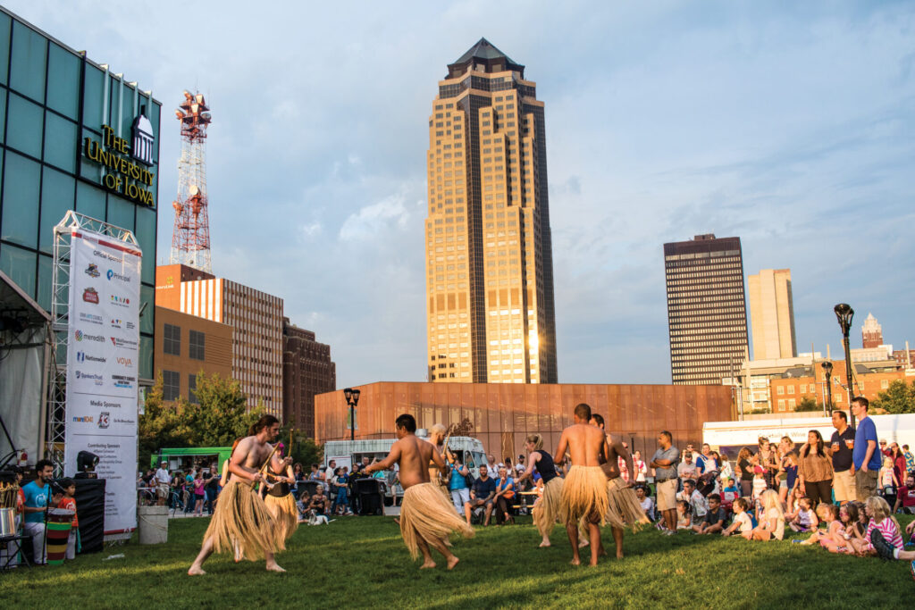World Food and Music Festival in Des Moines, Iowa
