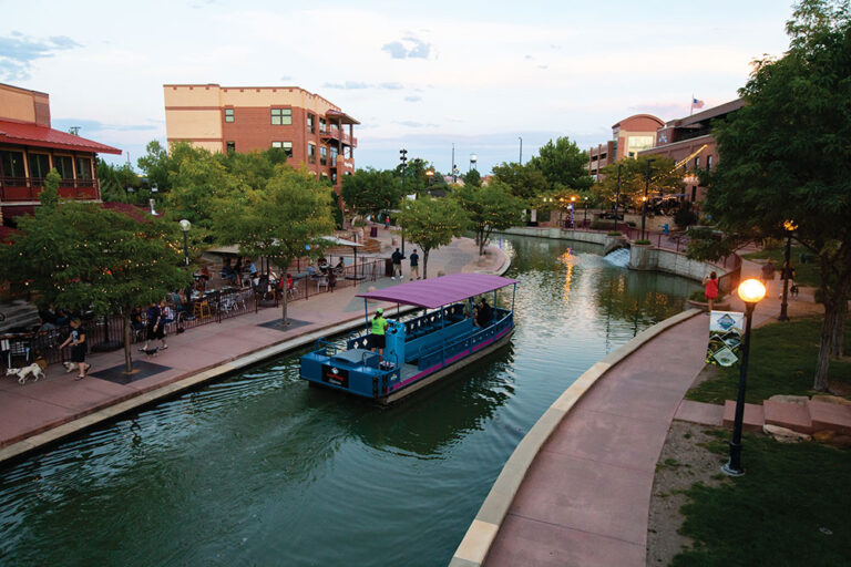 The Riverwalk in Pueblo, Colorado