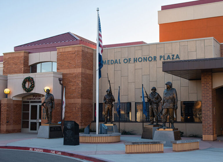 Medal of Honor Plaza in Pueblo, CO