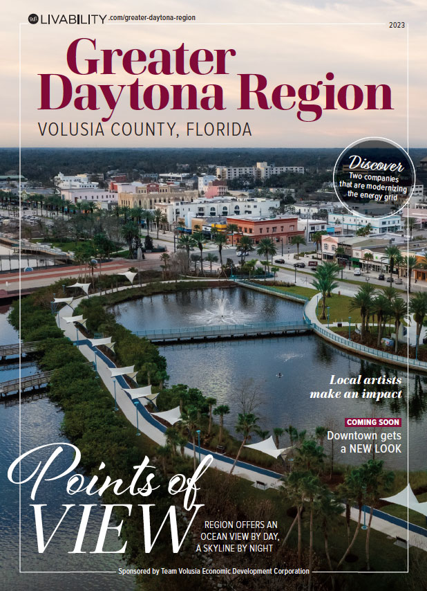 2023 Livability Greater Daytona Region magazine cover
