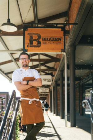 Chef Kevin Scharpf of Brazen Open Kitch + Bar