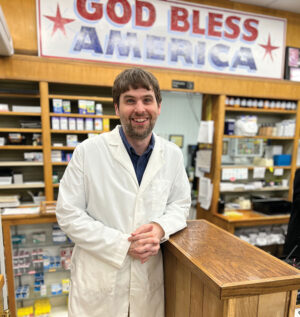 Ian Bradley is a co-owner and pharmacist at South Side Drug Co. in Springfield, TN.