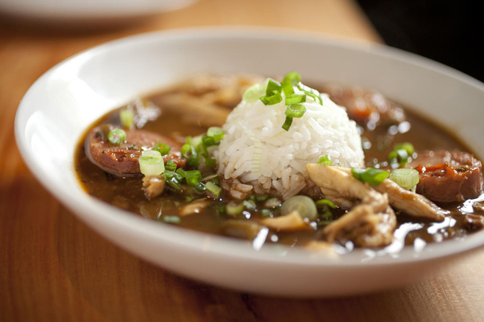 Sampling traditional gumbo is a must in Metairie, LA. You'll find nine different kinds on the menu at Chef Ron’s Gumbo Stop alone.