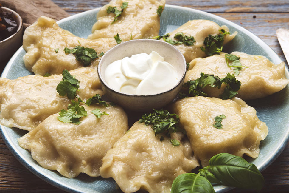 Sample authentic Eastern European dishes like pierogies in Parma, OH, a suburb of Cleveland that's luring young professionals with its affordability and family-friendly vibe.