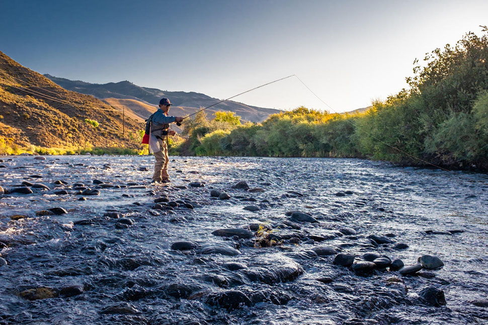 Excellent fly fishing is one of many outdoor pursuits that attract visitors and residents to Reno, NV, one of the best places to live in the U.S.