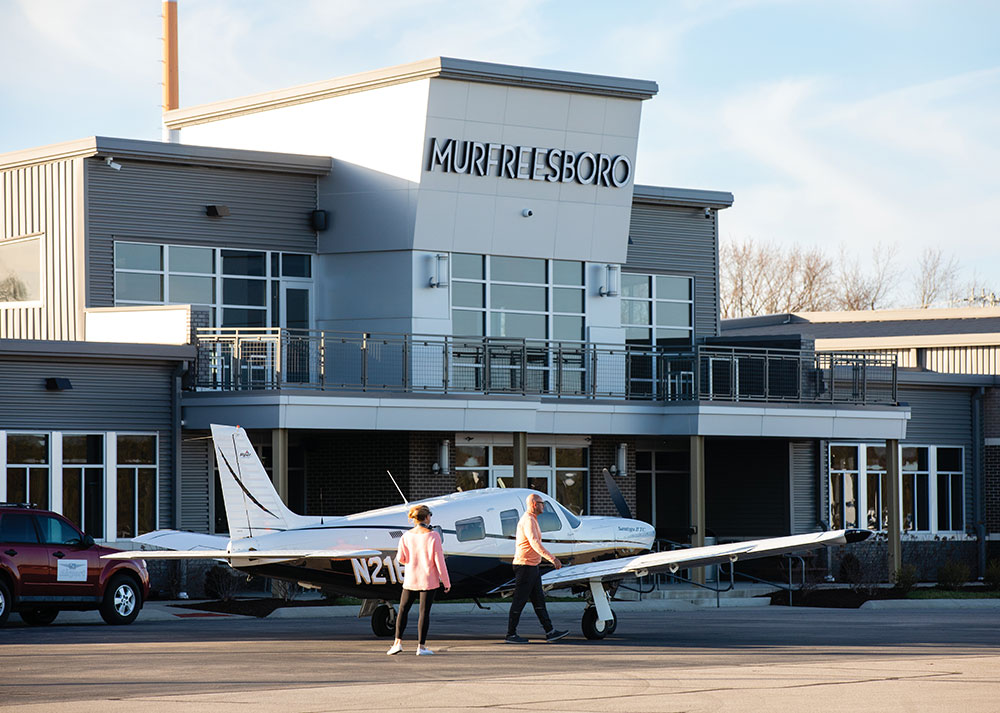 MTSU has about 900 co-pilot majors in its aerospace school.
