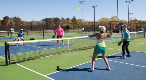 Pickleball is a growing sport in the Robins Region.