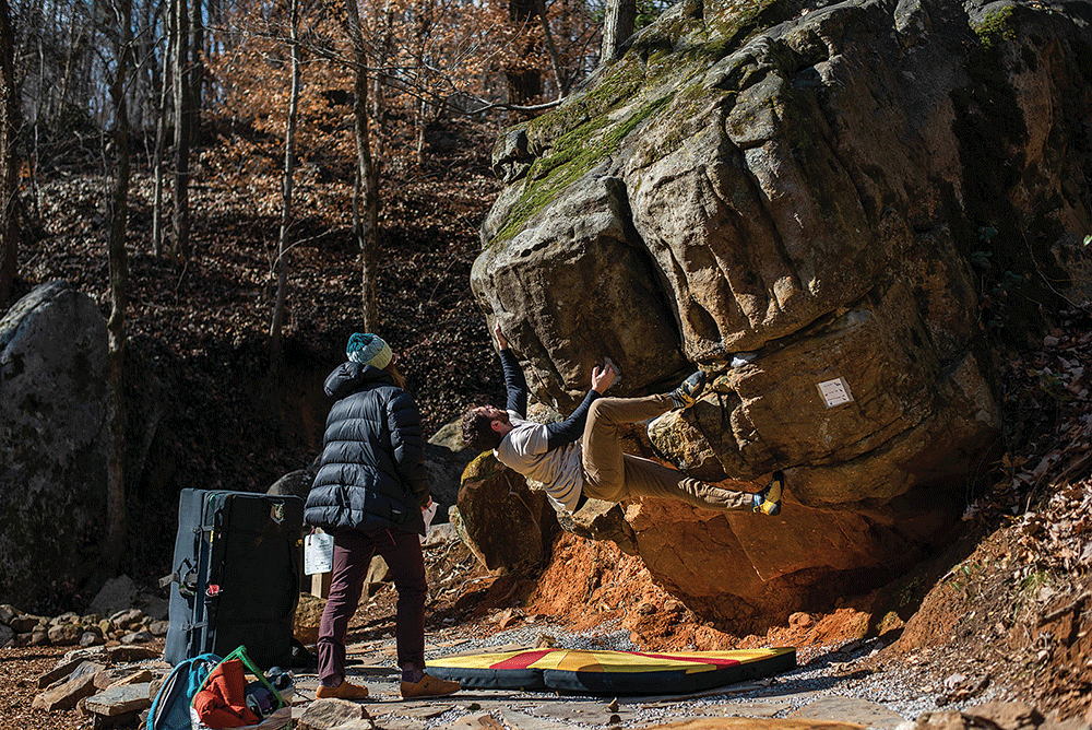 Bouldering in Chattanooga