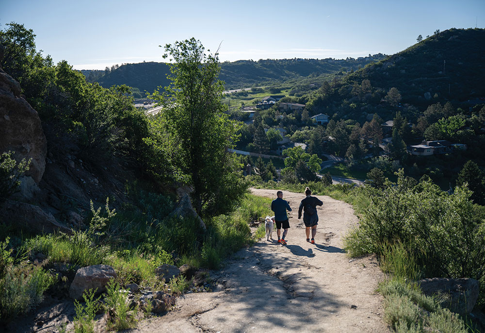 Explore the trails of Castle Rock, CO