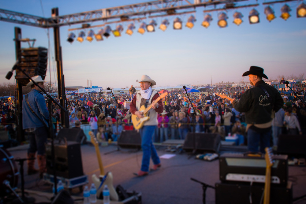 A band plays during a music festival in Abilene, Texas. Abilene is one of the best places to live in Texas.
