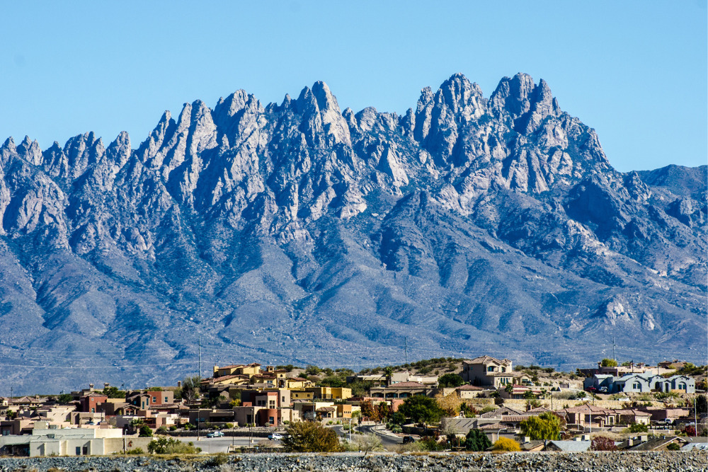 Organ Mountains in Las Cruces, NM
