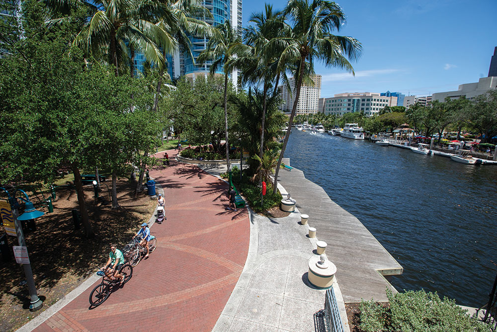 Find plenty of great places to work and ride bikes in Greater Fort Lauderdale.