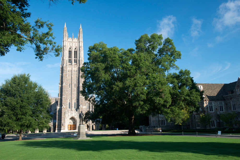 Duke University in Durham, North Carolina