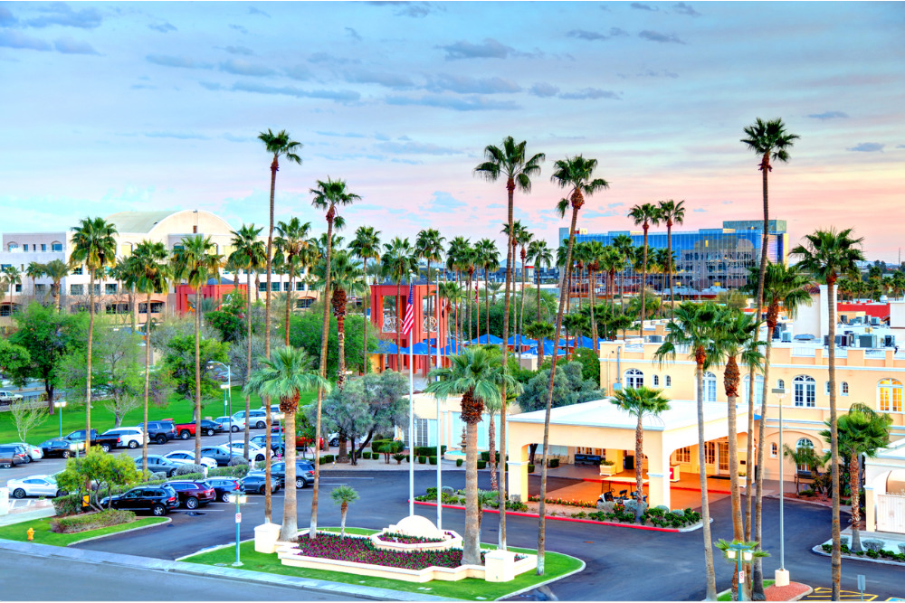 The beautiful desert town of Chandler, AZ, is one of the best places to live in Arizona. It is a prominent suburb of Phoenix.