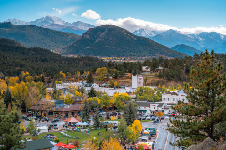 Town Fall Elkfest in Estes Park, CO