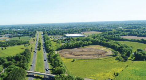 Location of future White House Business Park, off Interstate 65