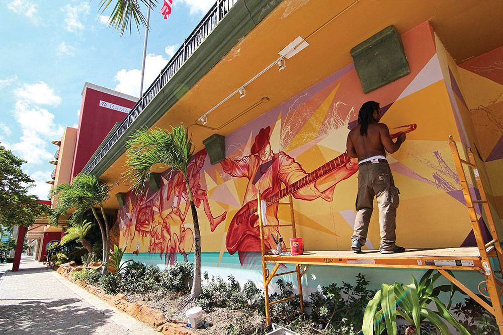 Mural in Fort Lauderdale, FL