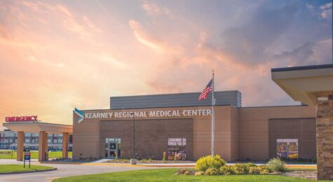 Exterior rendering of Kearney Regional Medical Center