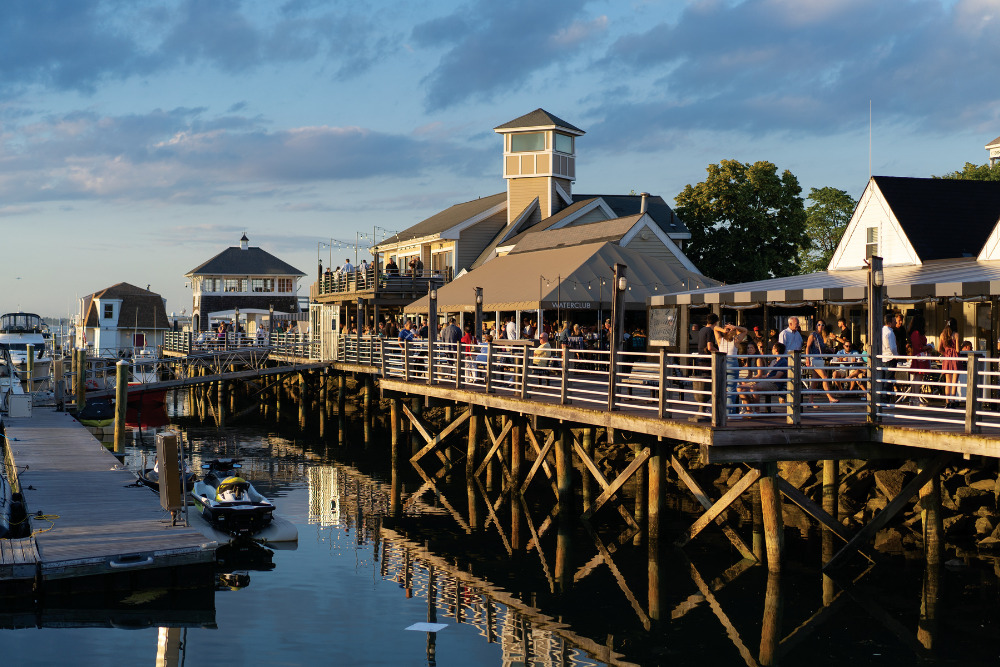 Safe Harbor Marina in Quincy, MA. Quincy is a best place to live in Massachusetts.