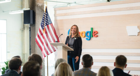 Allie Hopkins, Google site lead for Iowa and Nebraska