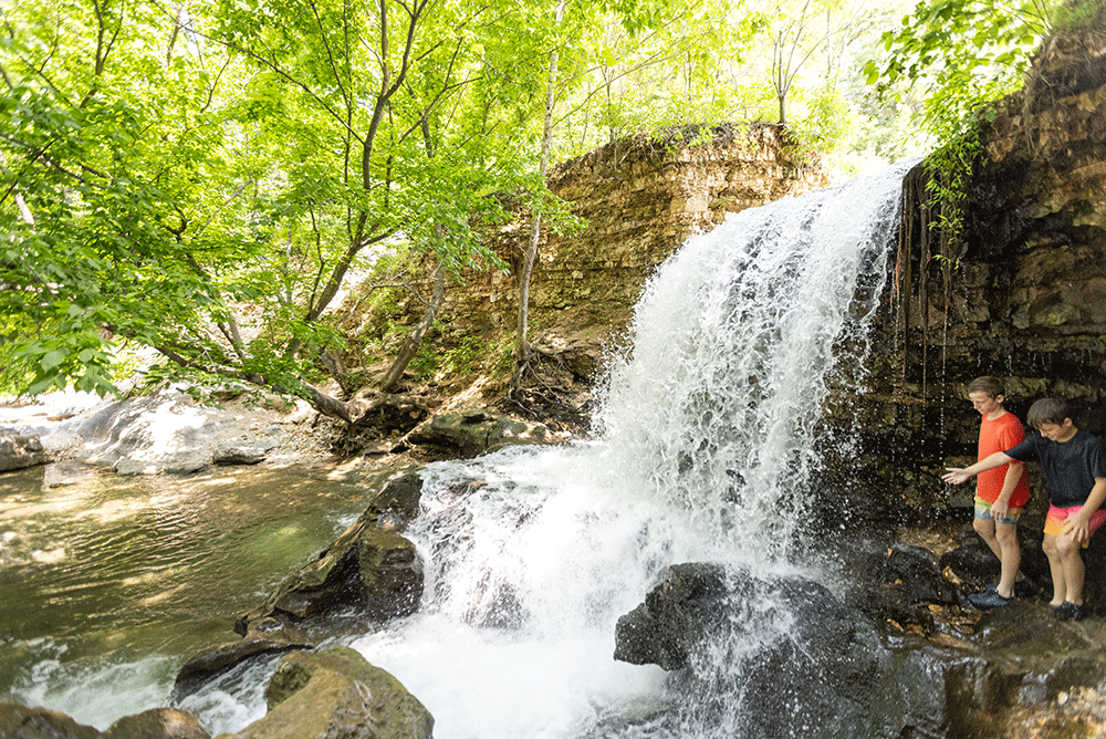 Waterfall in Arkansas