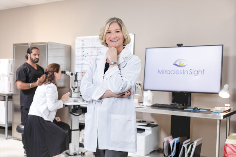Miracles In Sight President & CEO Ingrid Schunder
