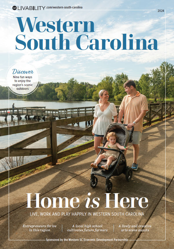 2024 Livability Western South Carolina cover