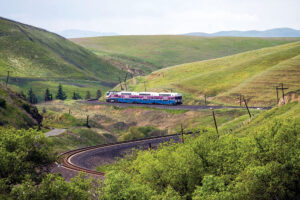The Altamont Corridor Express, or ACE, travels throughout the region to connect cities from Stockton to San Jose, CA.