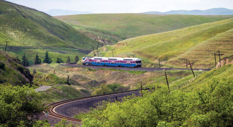 The Altamont Corridor Express, or ACE, travels throughout the region to connect cities from Stockton to San Jose, CA.