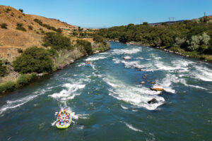 Whitewater rafting in Southern Idaho