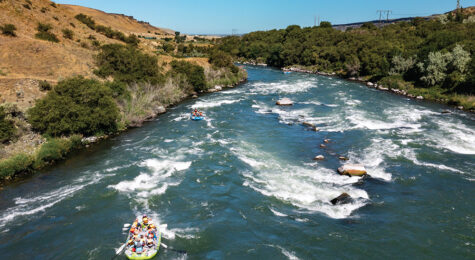 Whitewater rafting in Southern Idaho