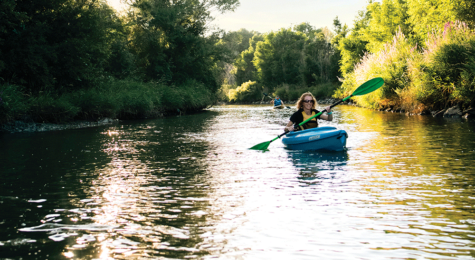 Kayaking in Kearney, NE