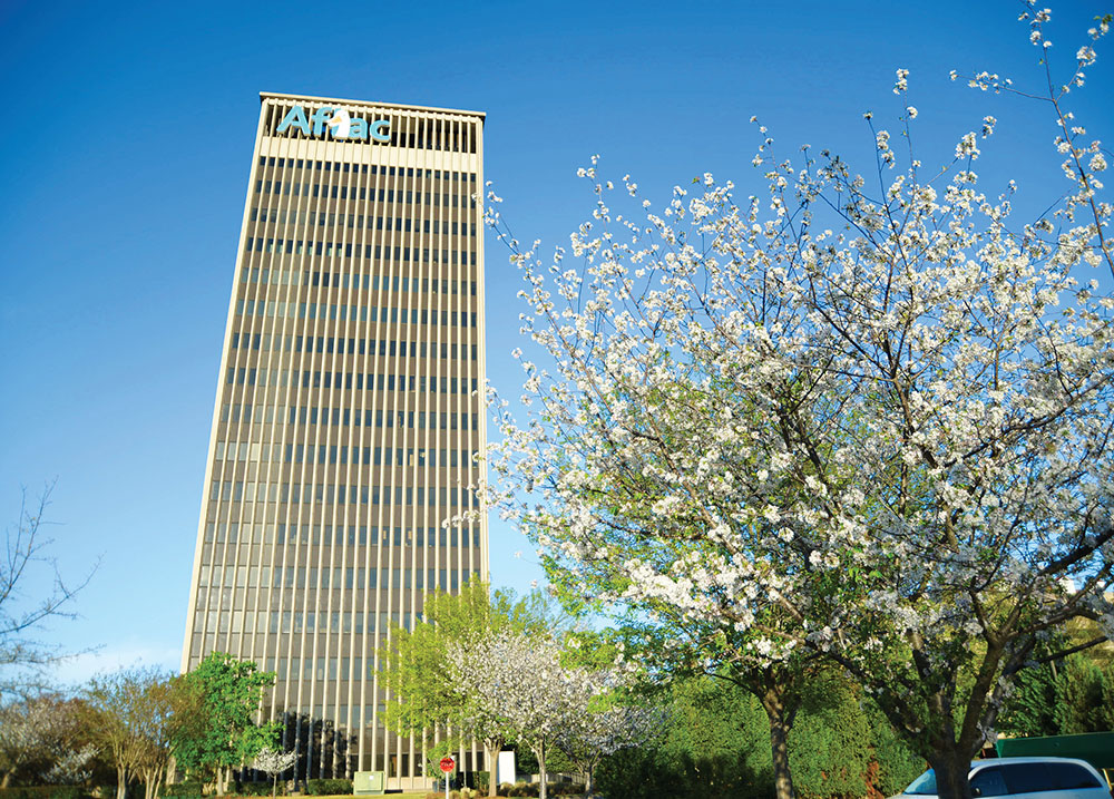 Aflac Inc. is based in Columbus, GA.