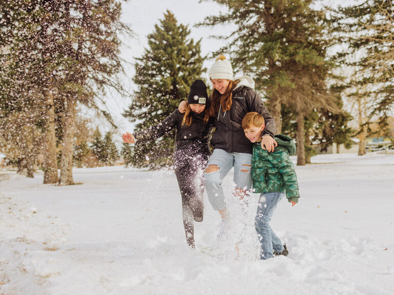 Families enjoy four seasons of fun in Great Falls, MT.