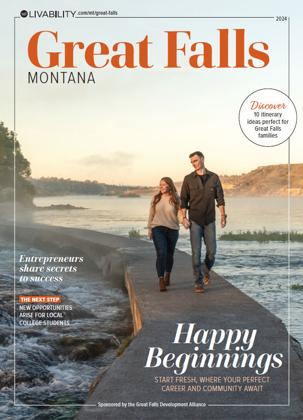 2024 Livability Great Falls, Montana, magazine cover