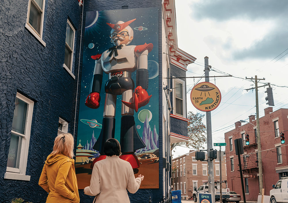 Enjoy the unique murals of Northern Kentucky.