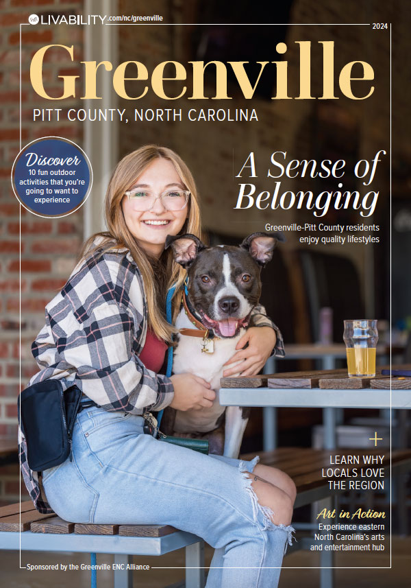2024 Livability Greenville-Pitt County, North Carolina magazine cover