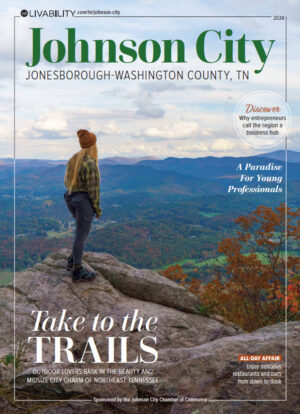 2024 Livability Johnson City, Tennessee magazine cover
