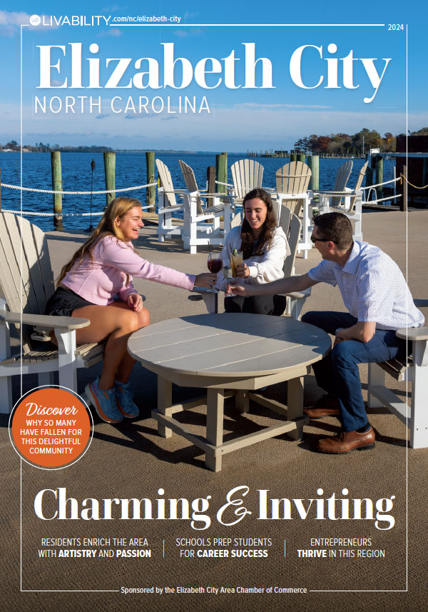 2024 Livability Elizabeth City, North Carolina magazine cover