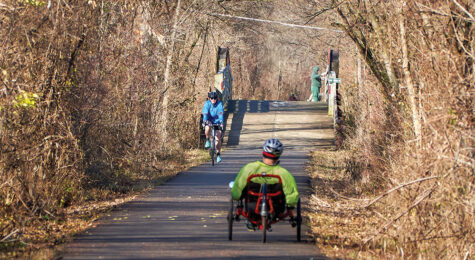 Explore the T.J. Evans Trail.