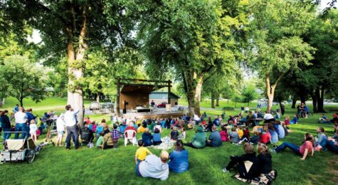 Entertainment in the park