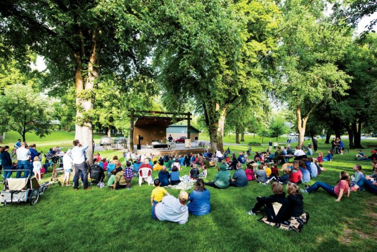 Entertainment in the park