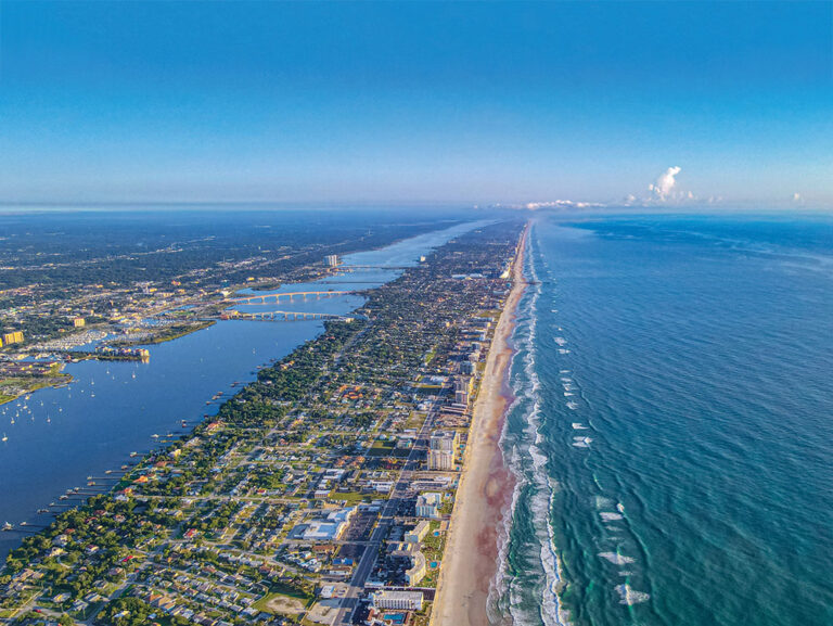 Aerial view of the Greater Daytona Region