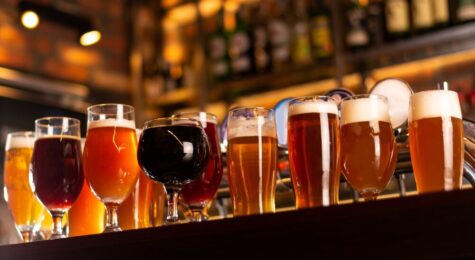 Craft beer stock