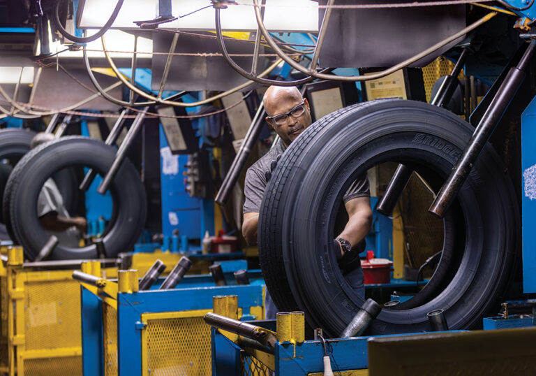 Bridgestone Americas employs nearly 1,000 people at its plant in La Vergne, TN.