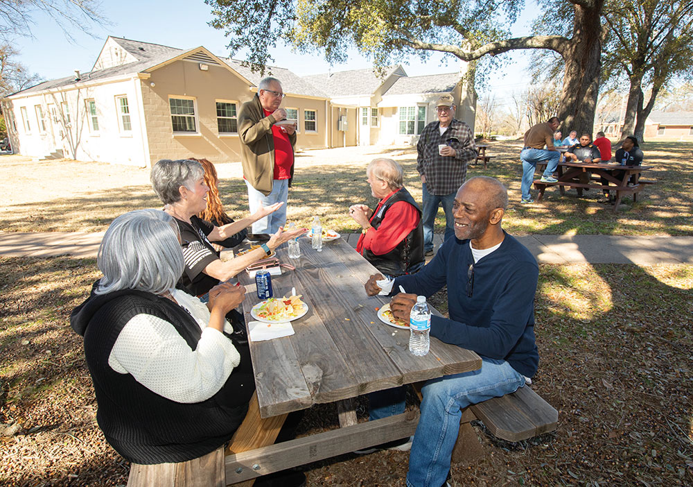 Events allow for veterans in Tyler to get to know each other.